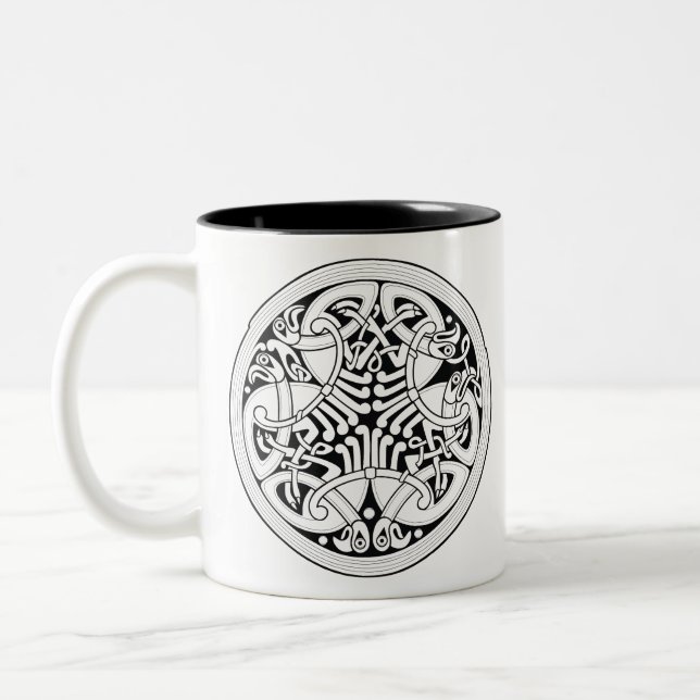 Celtic 1 Two-Tone coffee mug (Left)