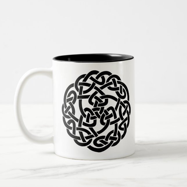 Celtic 2 Two-Tone coffee mug (Left)