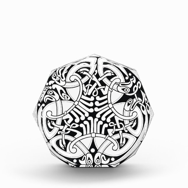 Celtic 3 acrylic award (Front)