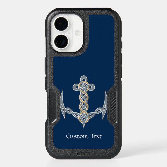 Celtic Anchor 1 Otterbox iPhone Case (Back)