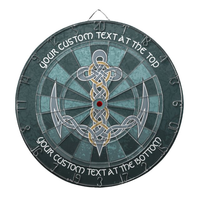 Celtic Anchor Dart Board (Front)