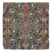Celtic Art Cats Knotwork Bandana