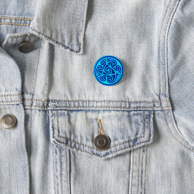 Celtic Art & Design Badge Button (In Situ)