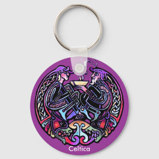 Celtic Art Design Keychain