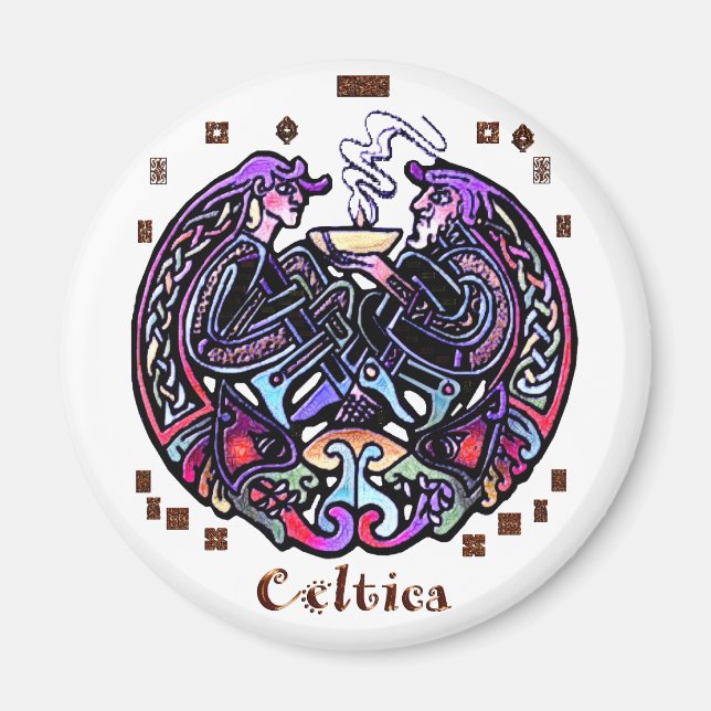 Celtic Art Design Magnet (Front)