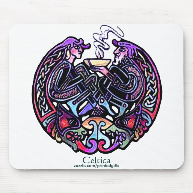 Celtic Art Design Mouse Pad (Front)