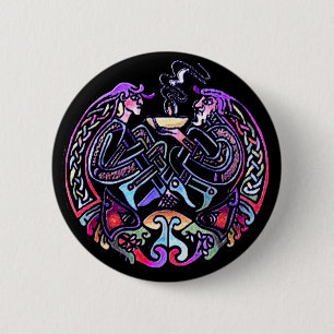 Celtic Art Design Pinback Button