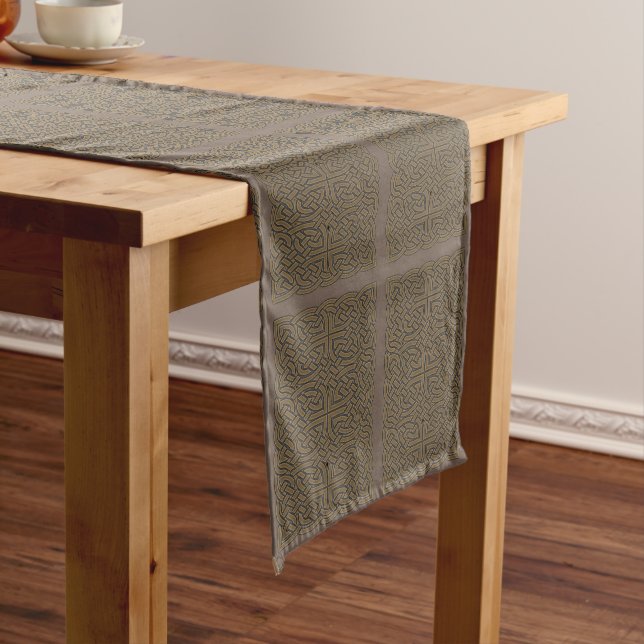 Celtic Art & Design Short Table Runner (In Situ)