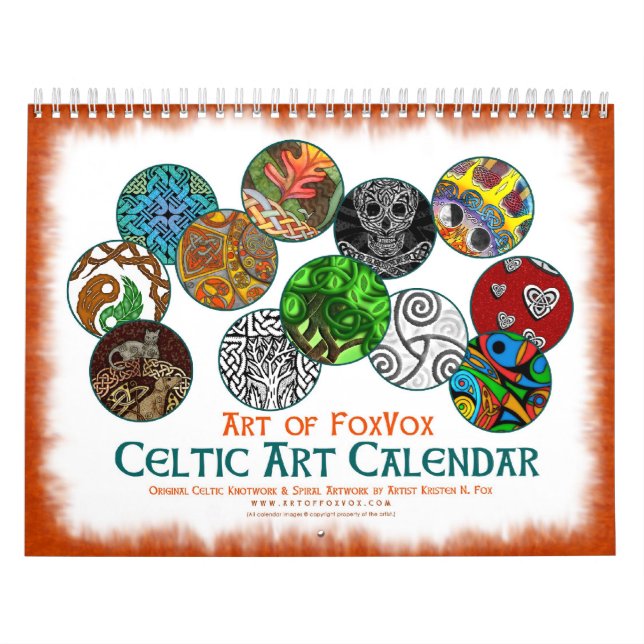 Celtic Art Designs Wall Calendar (Cover)