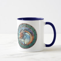 Celtic Art  Dragon Mug