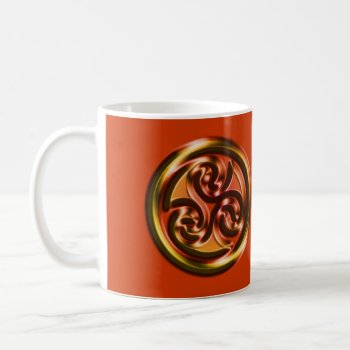 Celtic Art Spiral Design Coffee Mug by Keltwind at Zazzle