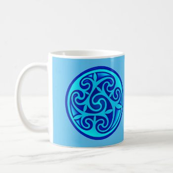Celtic Art Spiral Design Coffee Mug by Keltwind at Zazzle