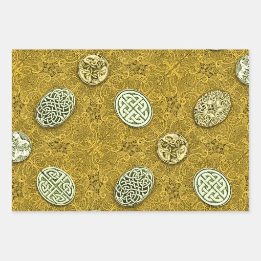 Celtic Banquet Sampler Wrapping Paper Sheets | Zazzle