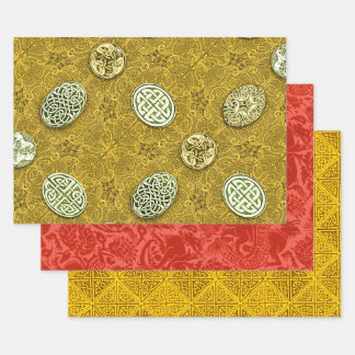 Celtic Banquet Sampler Wrapping Paper Sheets