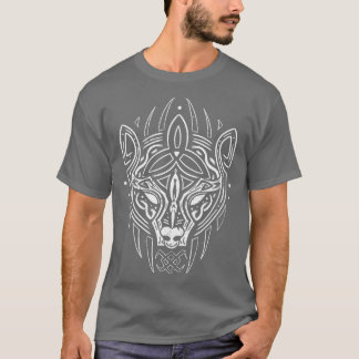 Celtic Bear Head Viking ribal Nordic Warrior  T-Shirt