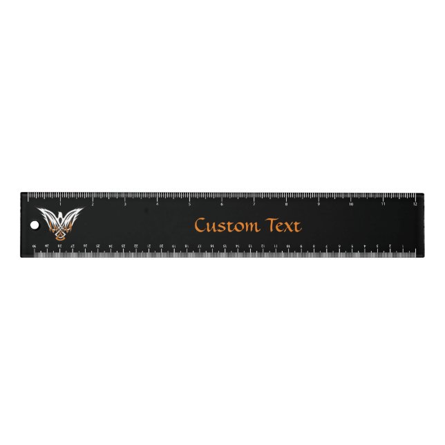 Celtic Bird 12 inch Ruler (Front)