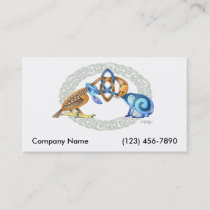 Celtic Bird and Rabbit with Frame