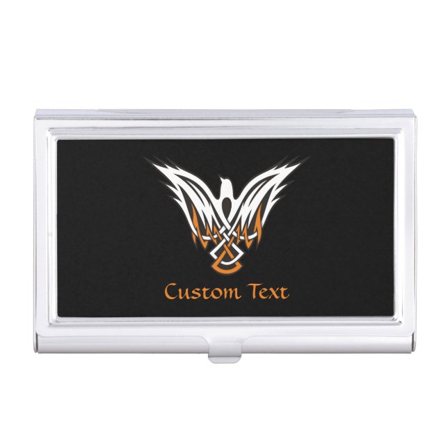 Celtic Bird Business Card Case (Front)