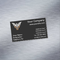 Celtic Bird Business Card Magnet