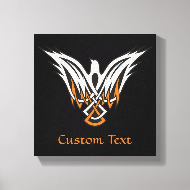 Celtic Bird Canvas Print (Front)