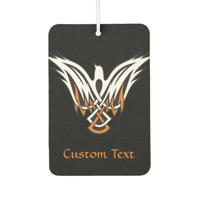 Celtic Bird Car Air Freshener (Front)