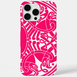 Celtic Bird Circle Pattern Personalized iPhone 16 Pro Max Case