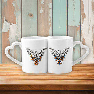 Celtic Bird Coffee Mug Set