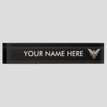 Celtic Bird Desk Name Plate