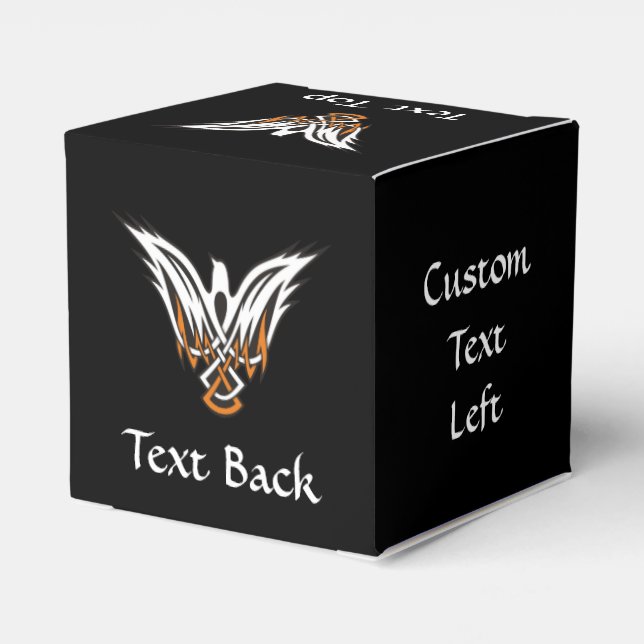 Celtic Bird Favor Box (Back Side)