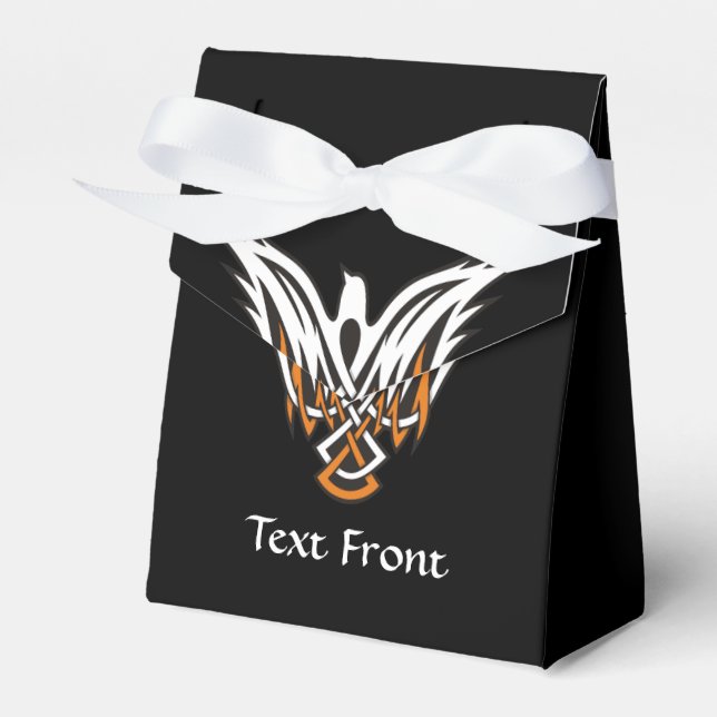 Celtic Bird Favor Box (Front Side)