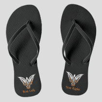 Celtic Bird Flip Flops