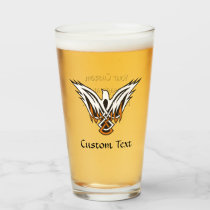 Celtic Bird Glass