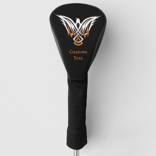 Celtic Bird Golf Head Cover (Front)