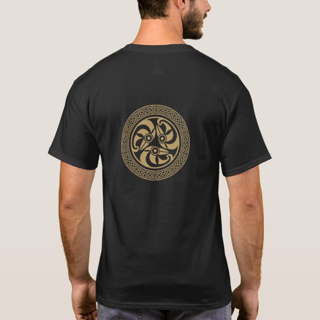 Celtic Bird Heads T-Shirt (Back)