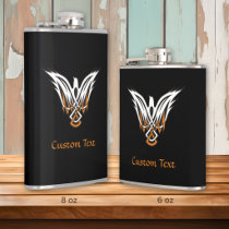 Celtic Bird Hip Flask