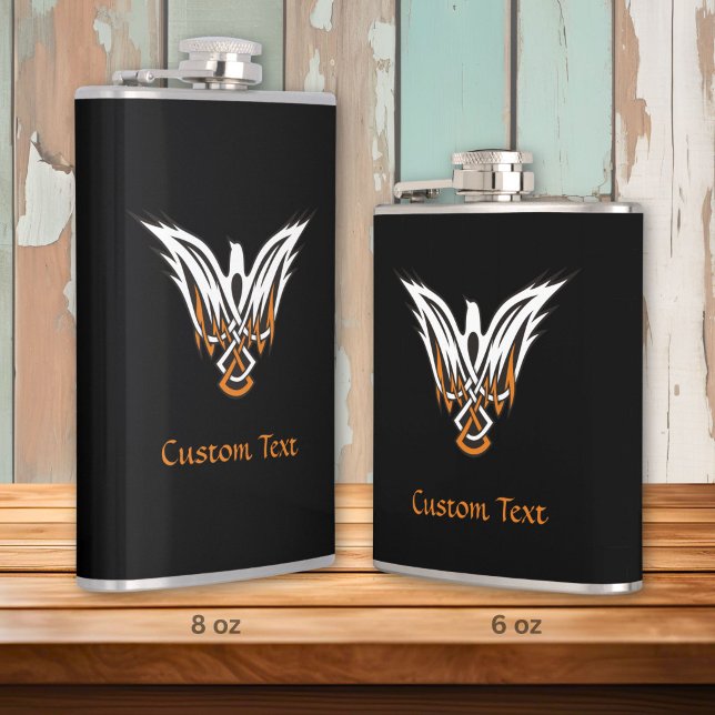 Celtic Bird Hip Flask (Creator Uploaded)