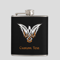 Celtic Bird Hip Flask