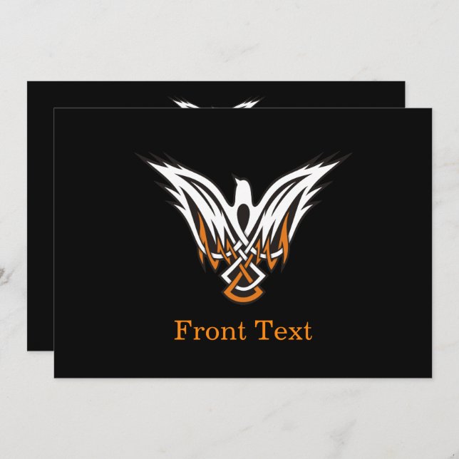 Celtic Bird Invitation (Front/Back)