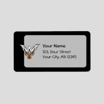Celtic Bird Label