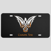 Celtic Bird License Plate