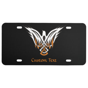 Celtic Bird License Plate