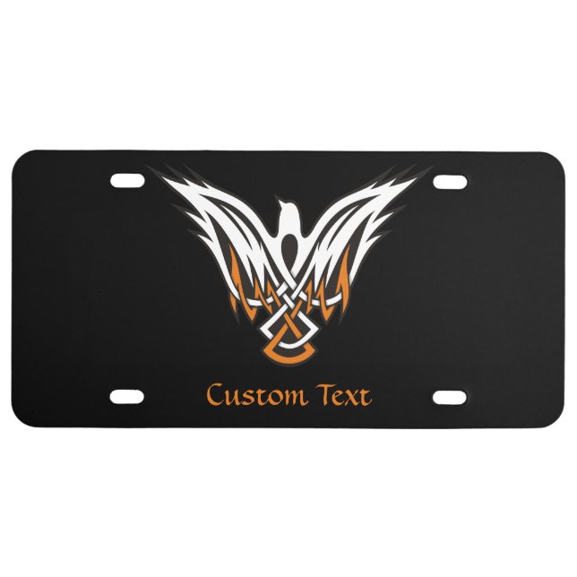 Celtic Bird License Plate (Front)