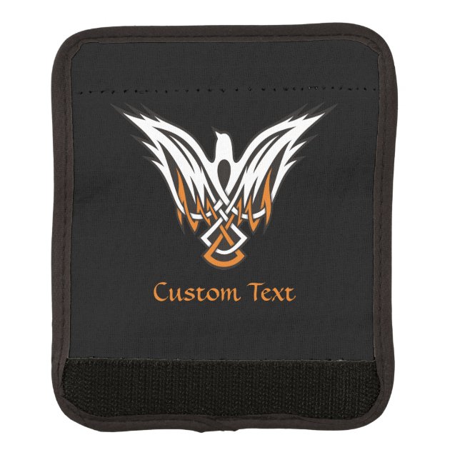 Celtic Bird Luggage Handle Wrap (Front)