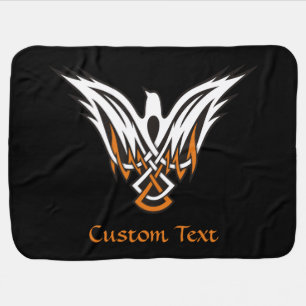 Celtic Bird Swaddle Blanket