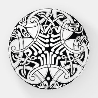 celtic birds paperweight