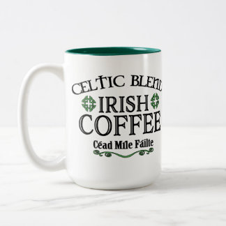 Celtic Blend Irish Coffee Two-Tone Coffee Mug