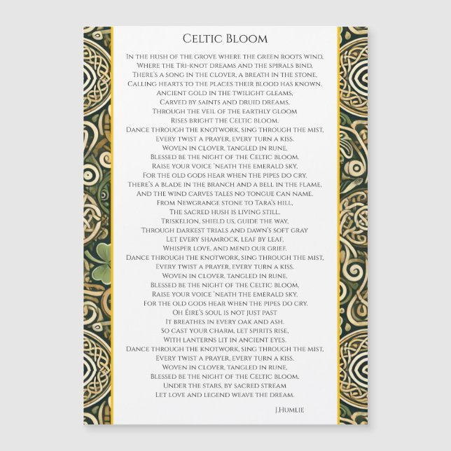 Celtic Bloom (Front)