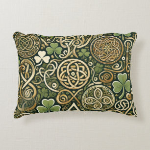 Celtic Bloom Accent Pillow