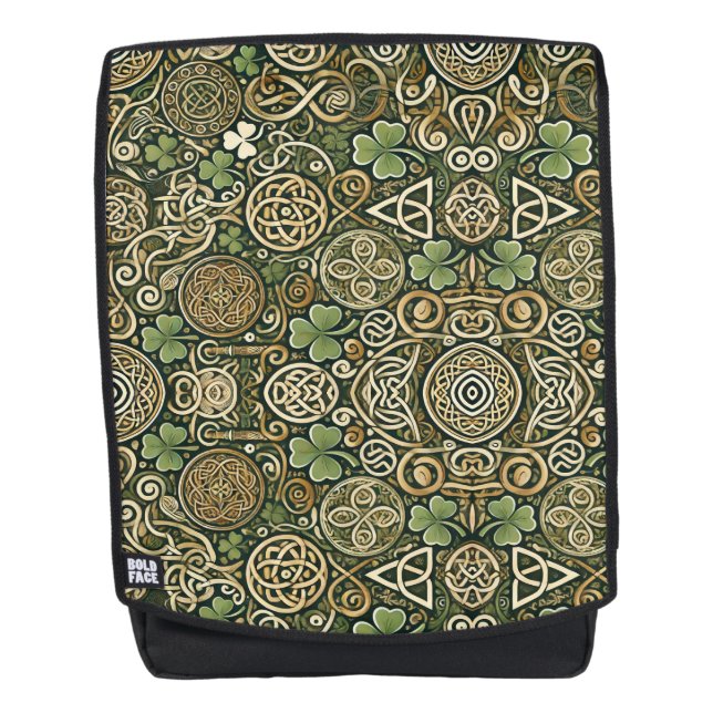 Celtic Bloom Backpack (Front)
