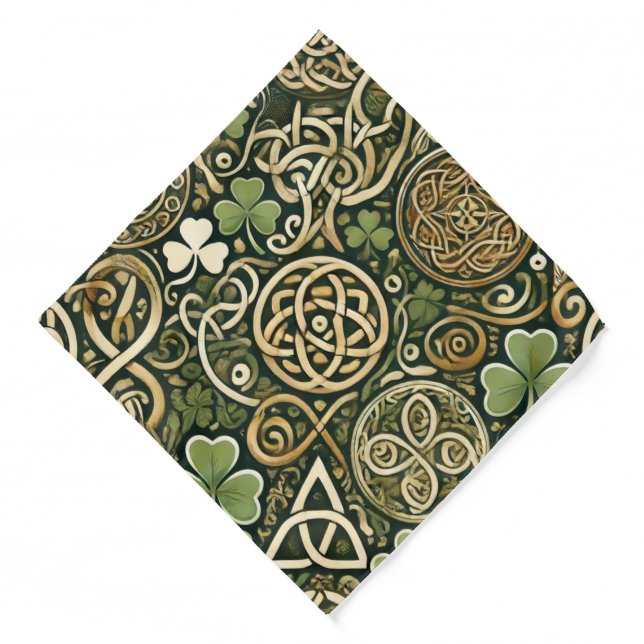 Celtic Bloom Bandana (Front)
